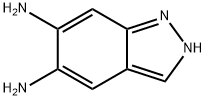 2H-Indazole-5,6-diamine Struktur