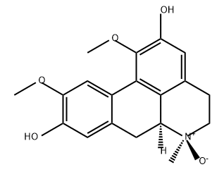 4H-Dibenzo[de,g]quinoline-2,9-diol, 5,6,6a,7-tetrahydro-1,10-dimethoxy-6-methyl-, 6-oxide, (6R,6aS)-|波爾定堿雜質B