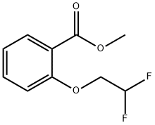 Methyl 2-(2,2-difluoroethoxy)benzoate Struktur