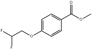 Methyl 4-(2,2-difluoroethoxy)benzoate Struktur