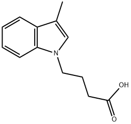 1H-Indole-1-butanoic acid, 3-methyl-