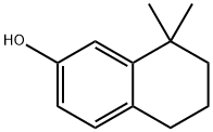 2-Naphthalenol, 5,6,7,8-tetrahydro-8,8-dimethyl- Struktur