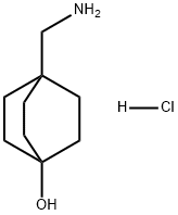 4-(氨基甲基)-雙環(huán)[2.2.2]辛-1-醇，鹽酸鹽(1:1), 943845-85-0, 結(jié)構(gòu)式