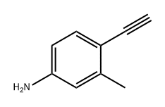 Benzenamine, 4-ethynyl-3-methyl- Struktur