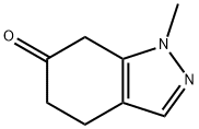 6H-Indazol-6-one, 1,4,5,7-tetrahydro-1-methyl- Struktur