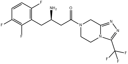 Sitagliptin Impurity 22 Struktur