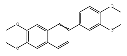 Benzene, 1-[2-(3,4-dimethoxyphenyl)ethenyl]-2-ethenyl-4,5-dimethoxy-