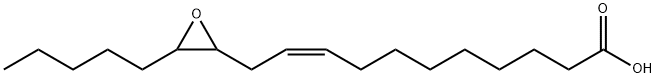 9-Undecenoic acid, 11-(3-pentyl-2-oxiranyl)-, (9Z)- Struktur