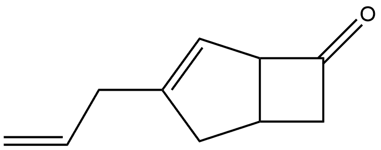 3-allylbicyclo[3.2.0]hept-3-en-6-one Struktur