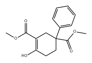 3-Cyclohexene-1,3-dicarboxylic acid, 4-hydroxy-1-phenyl-, 1,3-dimethyl ester