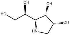 1,4-dideoxy-1,4-iminomannitol Struktur