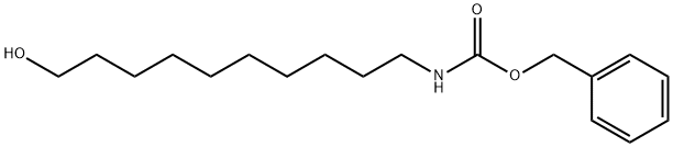 Carbamic acid, (10-hydroxydecyl)-, phenylmethyl ester (9CI) Struktur