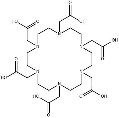 1,4,7,10,13,16-Hexaazacyclooctadecane-1,4,7,10,13,16-hexaacetic acid Struktur