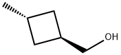 Cyclobutanemethanol, 3-methyl-, trans- Struktur