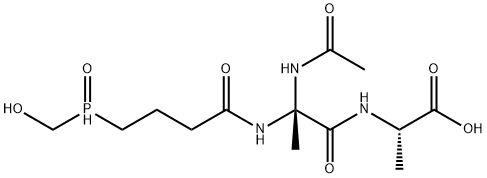 N-acetylbialaphos Struktur