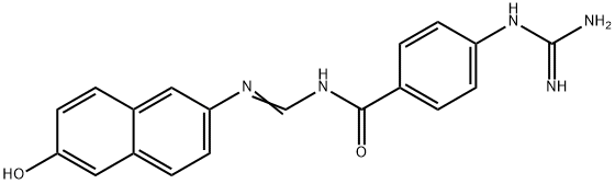 Nafamostatmesylate impurity 1 Struktur