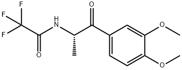 Acetamide, N-[2-(3,4-dimethoxyphenyl)-1-methyl-2-oxoethyl]-2,2,2-trifluoro-, (S)- (9CI)