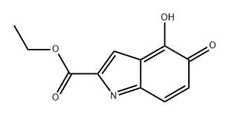 5H-Indole-2-carboxylic acid, 4-hydroxy-5-oxo-, ethyl ester