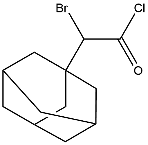 Tricyclo[3.3.1.13,7]decane-1-acetyl chloride, α-bromo-