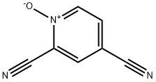 2,4-Pyridinedicarbonitrile,1-oxide(6CI) Struktur