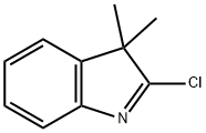 3H-Indole, 2-chloro-3,3-dimethyl- Struktur