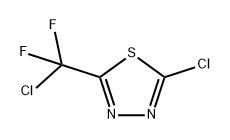 1,3,4-Thiadiazole, 2-chloro-5-(chlorodifluoromethyl)- Struktur