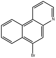 Benzo[f]quinoline, 6-bromo- Struktur