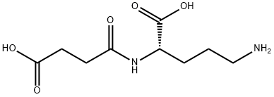 N(2)-succinylornithine Struktur