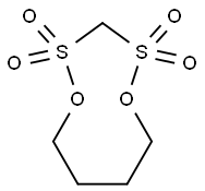 1,5,2,4-Dioxadithionane 2,2,4,4-tetraoxide Struktur