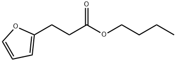 2-Furanpropanoic acid butyl ester Struktur