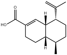 (4aS)-3,4,4aα,5,6,7,8,8aα-Octahydro-5α-methyl-8β-isopropenylnaphthalene-2-carboxylic acid Struktur