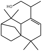 2-(2,2,7,7-Tetremethyltricyclo[6.2.1.0((1,6)]undec-5 and 4-en-5-yl)propan-1-ol Struktur