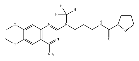 Alfuzosin-d3 Struktur