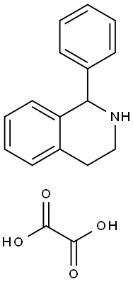 Isoquinoline, 1,2,3,4-tetrahydro-1-phenyl-, ethanedioate (1:1)