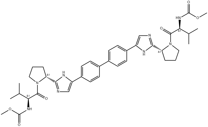 Daclatasvir Impurity D Struktur