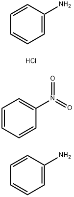 Benzenamine, reaction products with aniline hydrochloride and nitrobenzene Struktur