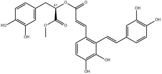 Methyl salvionolate A Struktur