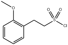 2-(2-methoxyphenyl)ethanesulfonyl chloride(WX192248) Struktur