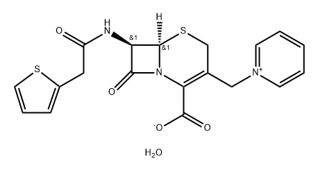 Cephaloridine Monohydrate Struktur