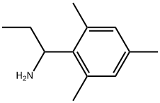 Benzenemethanamine, α-ethyl-2,4,6-trimethyl- Struktur