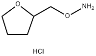 Hydroxylamine, O-[(tetrahydro-2-furanyl)methyl]-, hydrochloride (1:1) Struktur