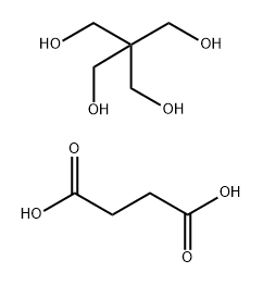 Butanedioic acid, polybutenyl derivs., esters with pentaerythritol Struktur