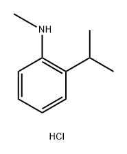 2-Isopropyl-N-methylaniline hydrochloride Struktur