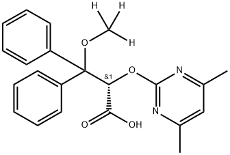 Ambrisentan D3 Struktur