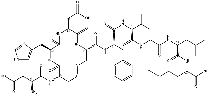 neuromedin K, cyclic Cys(2,5)- Struktur