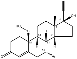 10β-Peroxy 4-Tibolone
 Struktur