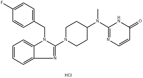 Mizolastine (dihydrochloride) Struktur