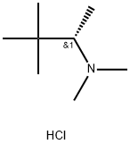 (S)-N,N,3,3-tetramethylbutan-2-amine hydrochloride Struktur