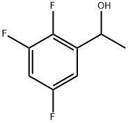 Benzenemethanol, 2,3,5-trifluoro-α-methyl- Struktur