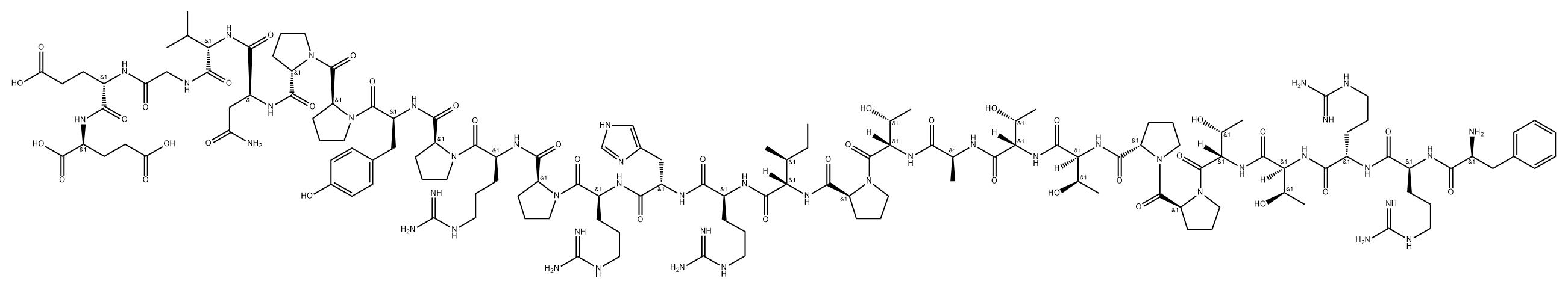 CS4 peptide Struktur